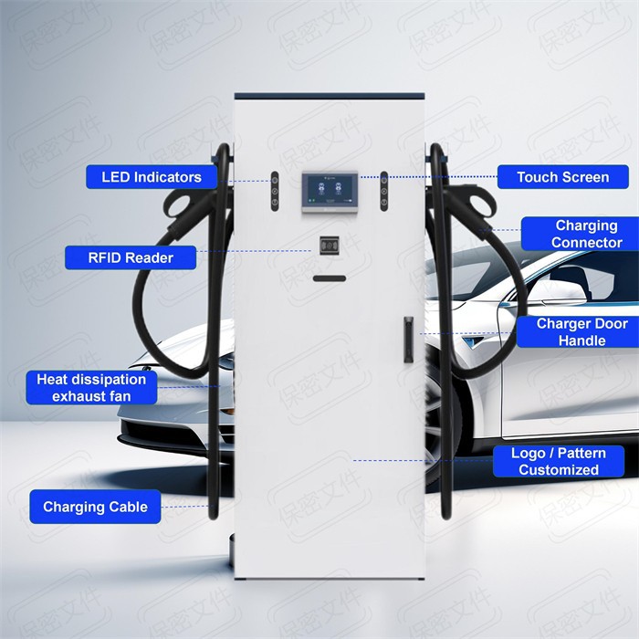 140KW CCS1 EV Charger For Charging Electric Cars On The Road